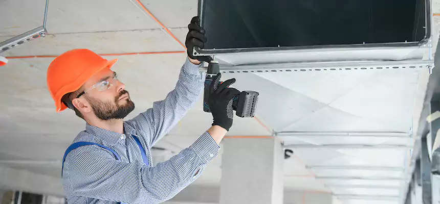 Roof Cap & Exterior Hood Lint Buildup Removal – Alhambra